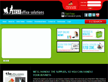 Tablet Screenshot of bestofficesolutions.com